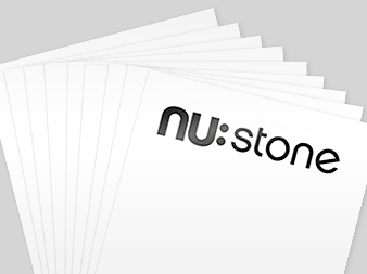 NuStone paper sheets